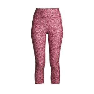 Athletic Works NWT Women's Performance Capri Style Active Wear Leggings 748